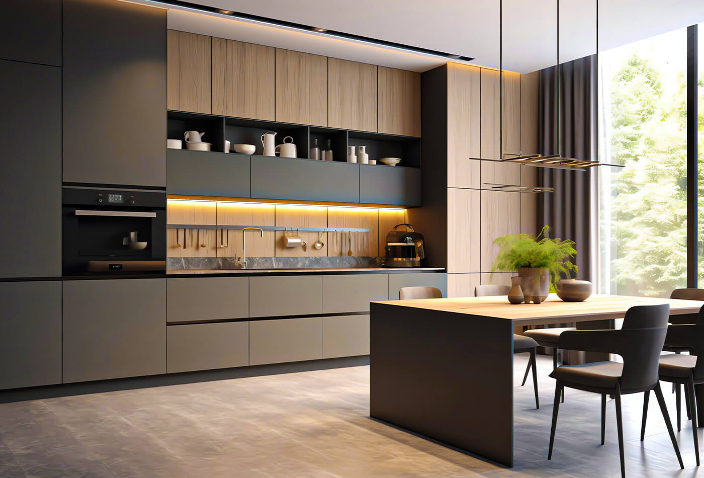 How To Style Modern Grey Kitchen Cabinets Cost Efficiently?