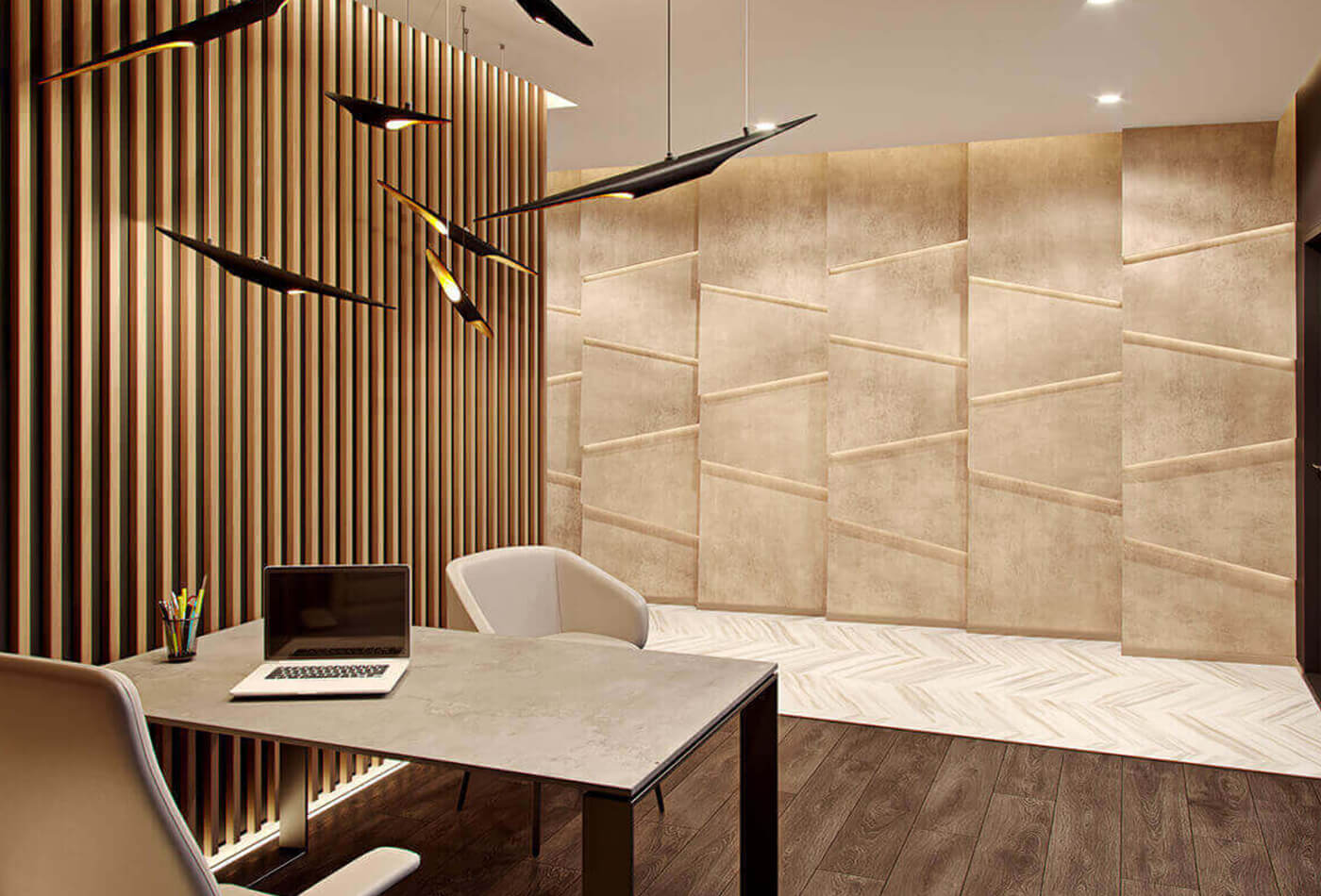 Feature Wall Ideas For Working Spaces