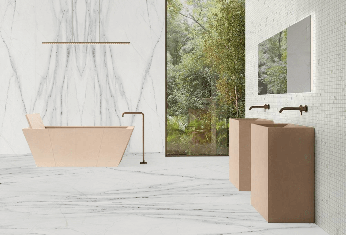 Fit in this Antolini Tech Ceramic Slabs on Your Kitchens and Bathrooms