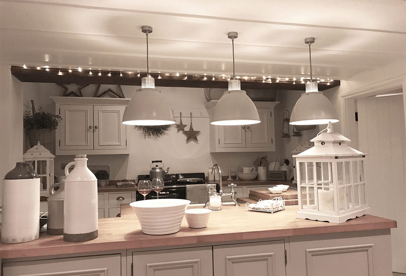 cosy kitchen - ambient lighting