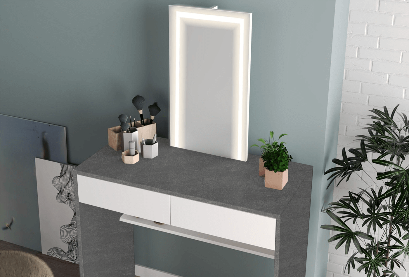 Give Life to Your Dark and Brooding Dressing Table Tops with Dekton