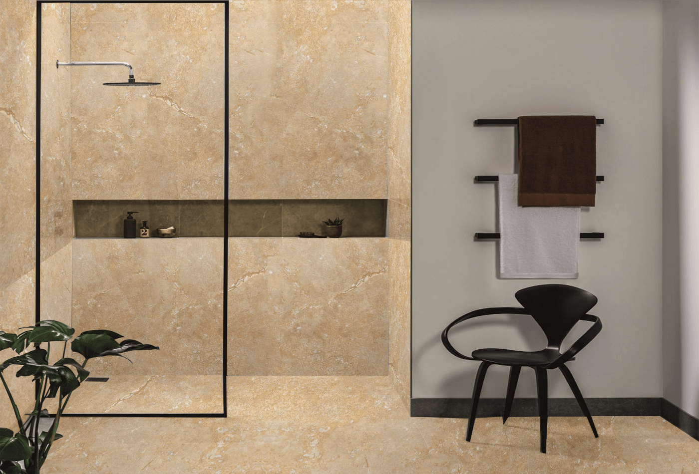 Golden Sienna has Amazing Features for Your Kitchen & Bathroom Tiles! Check it out Here