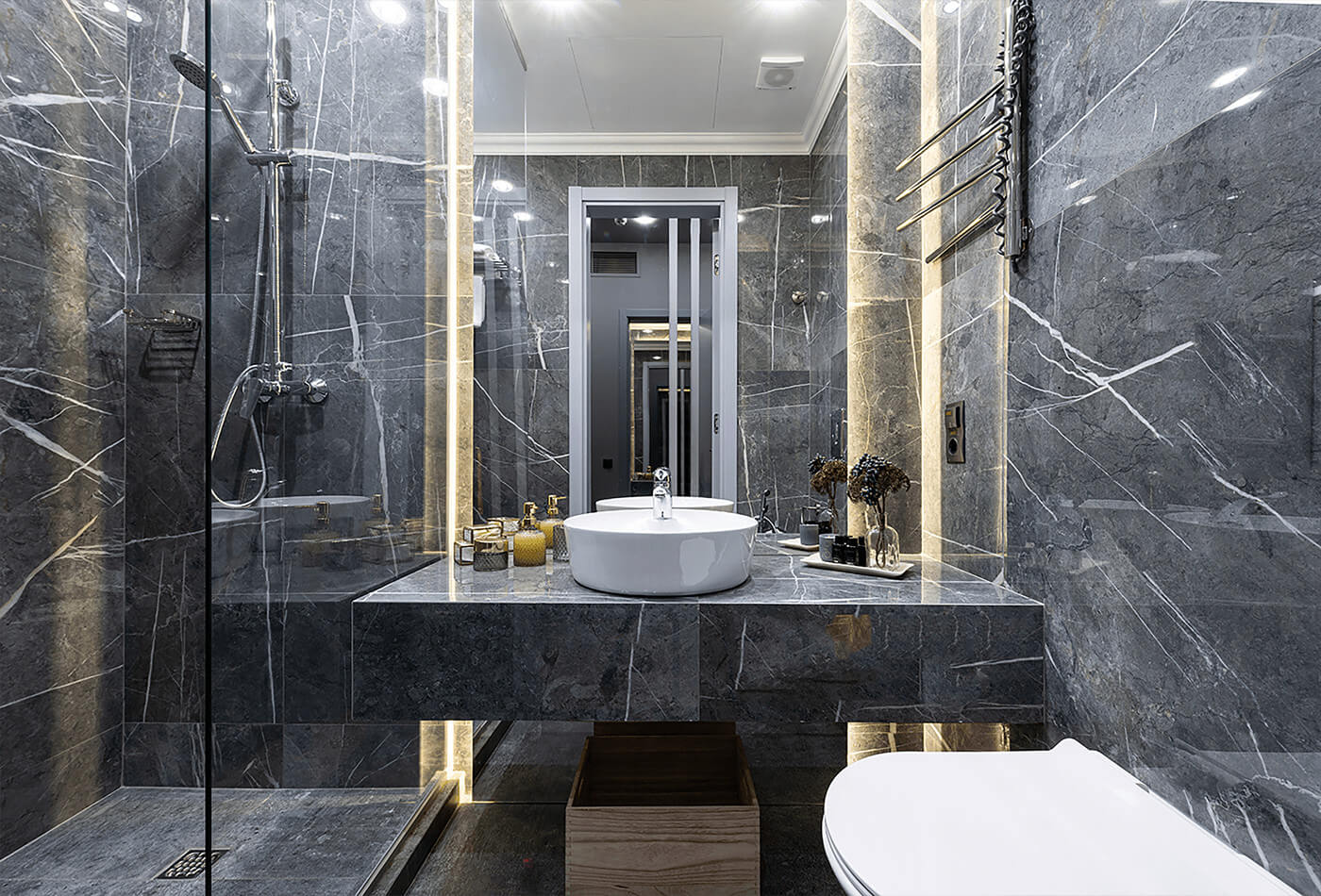 Granite For A Showstopper Worktop Space In Your Bathroom