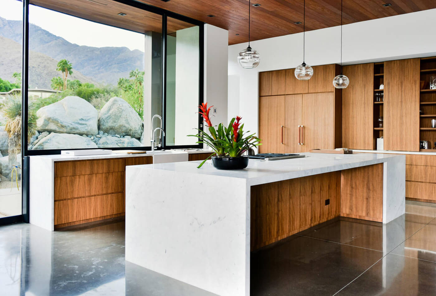 How To Bring Futuristic Kitchen Elements Together With Natural Stone