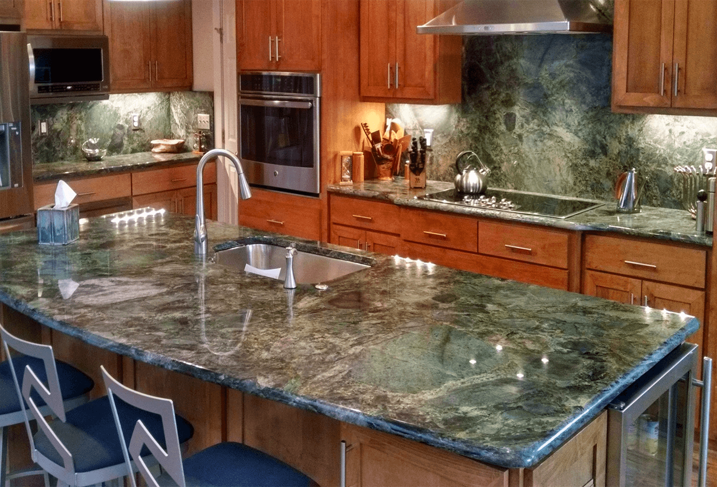 Greenish Granite Bring Out The Nature