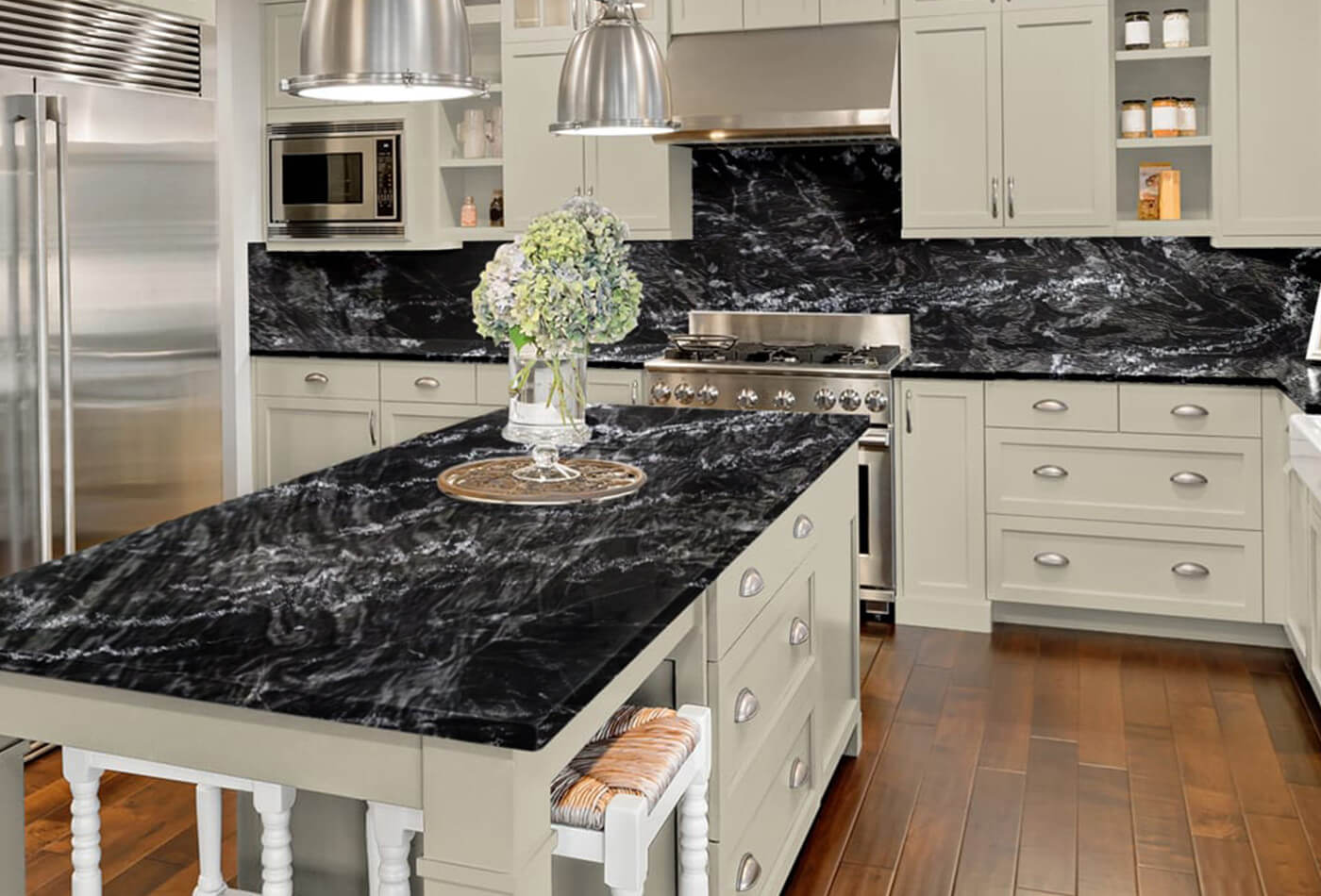 Black Granite for Kitchen Countertops