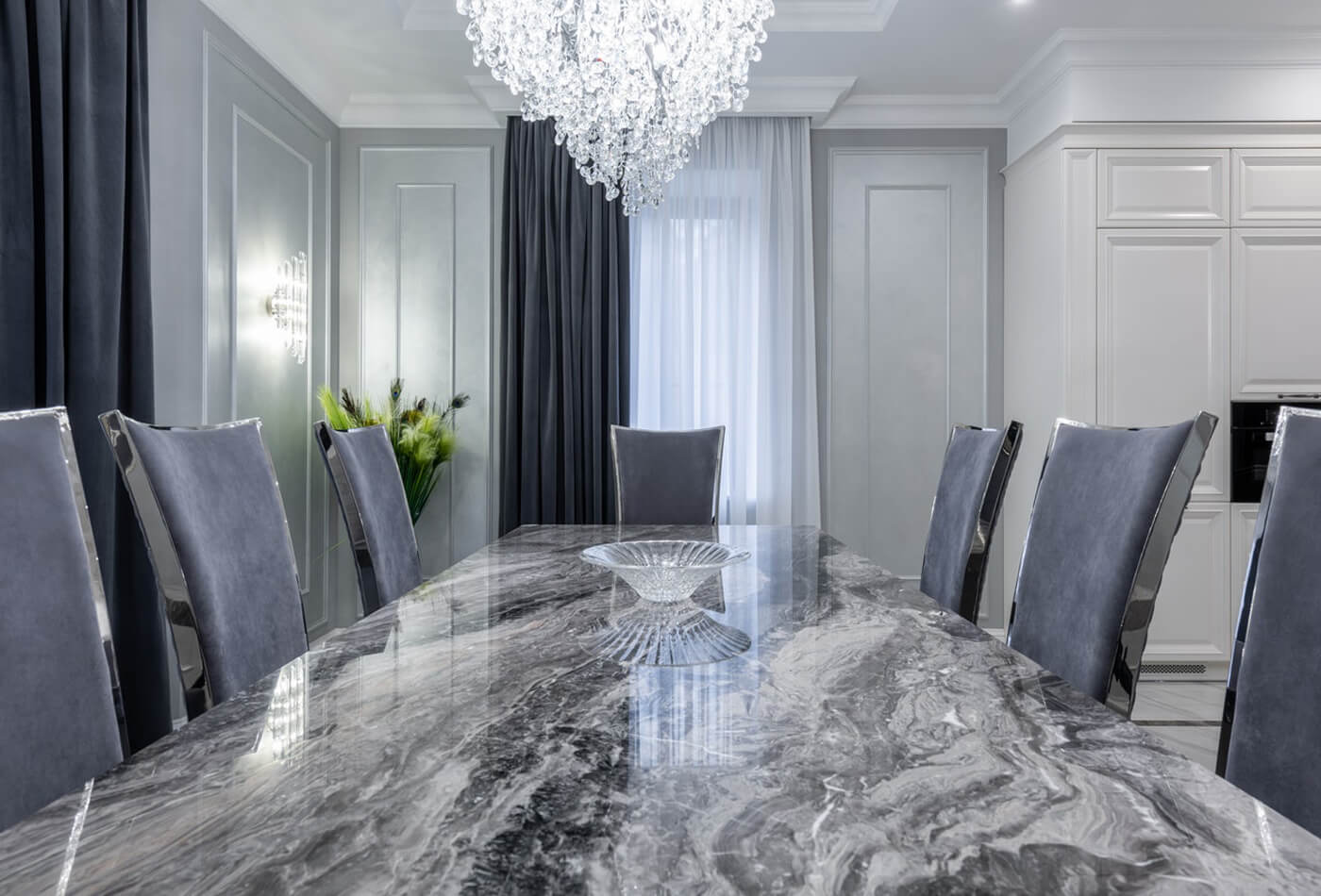 Luxurious Marble Dining Rooms 
