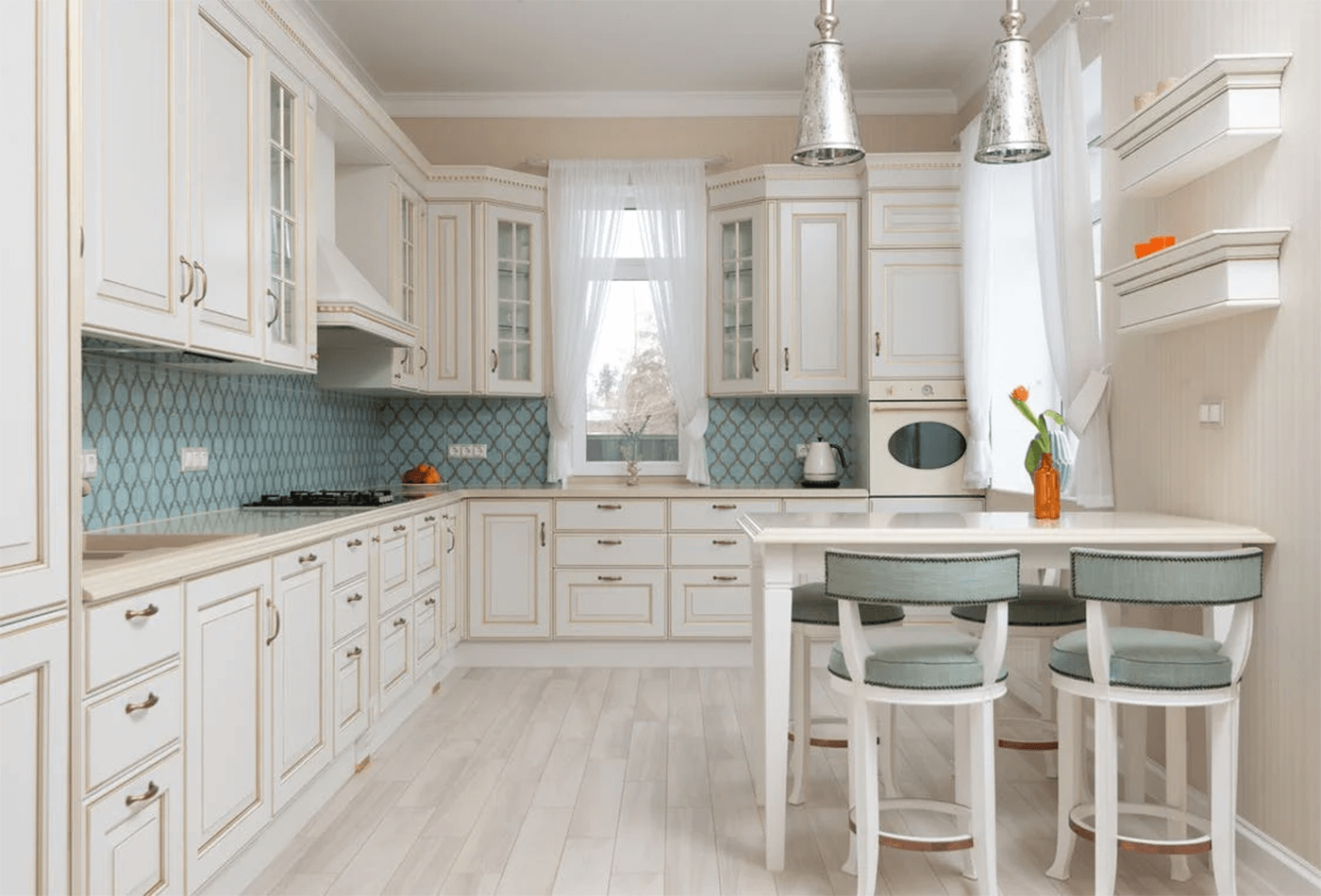 Matching Cabinets And Walls