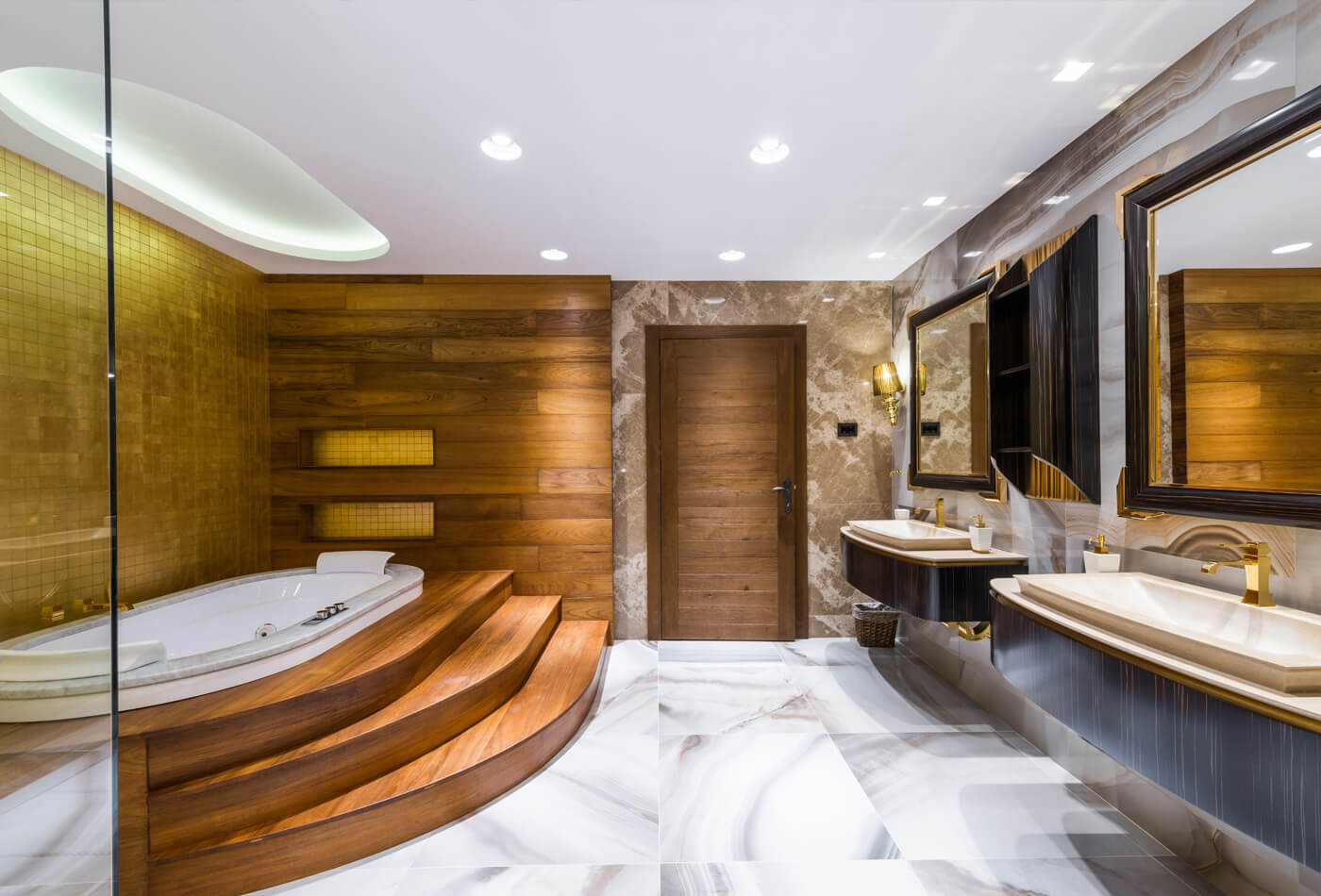 Modern House Bathroom for a Stylish and Sleek Look