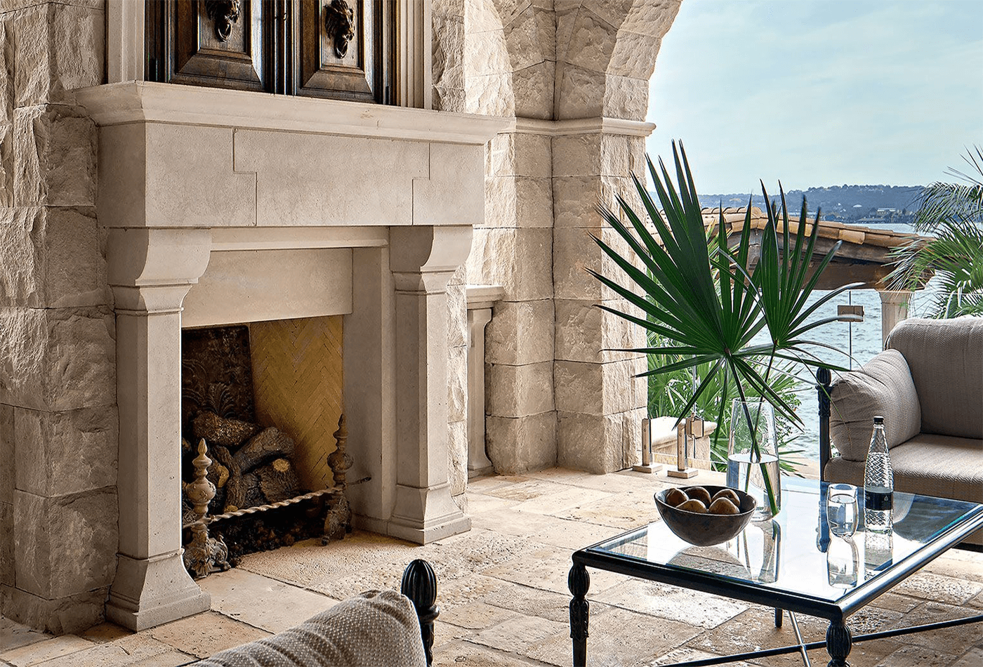 Natural Stone Fireplaces 