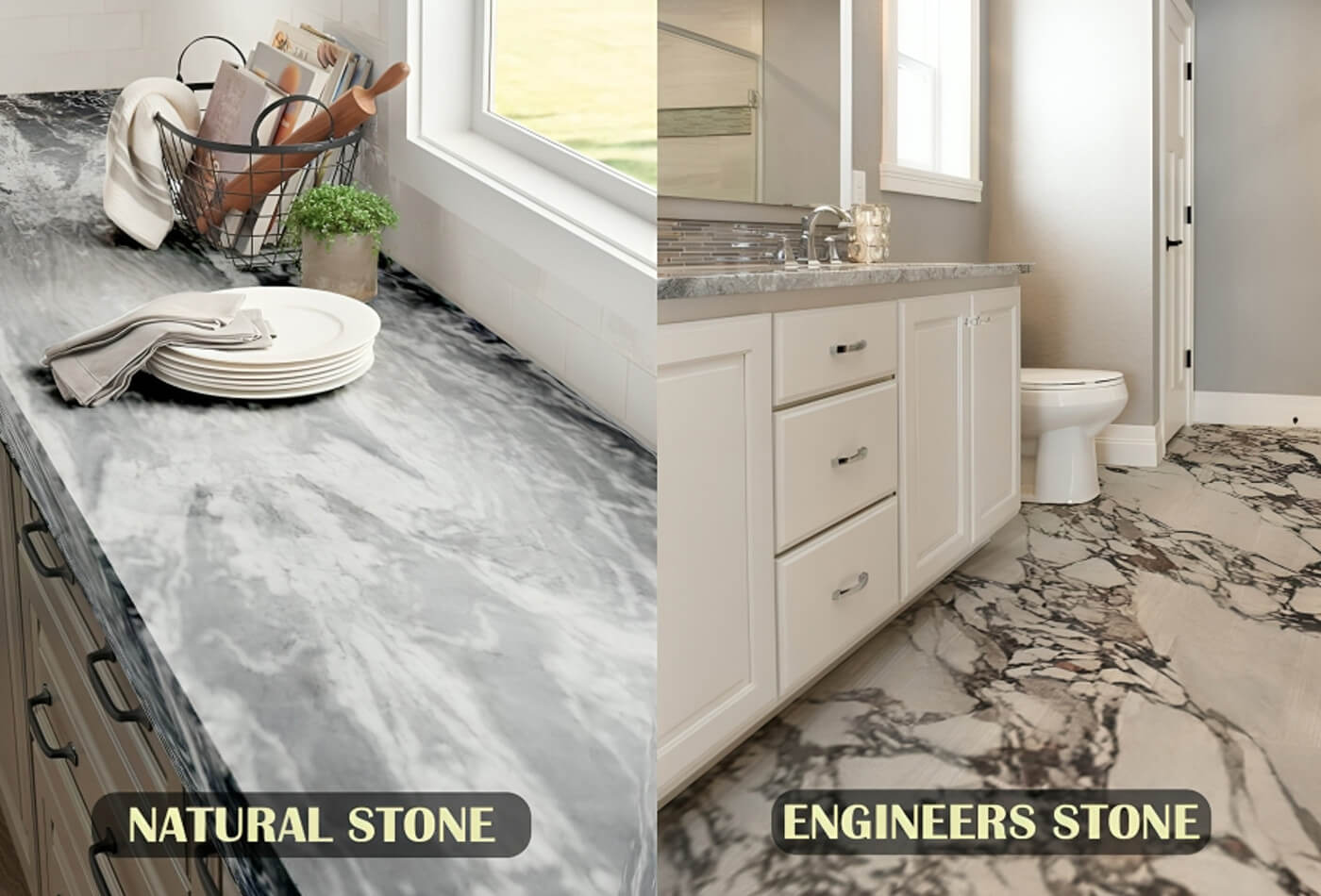 Natural Vs Engineered Finished Stone