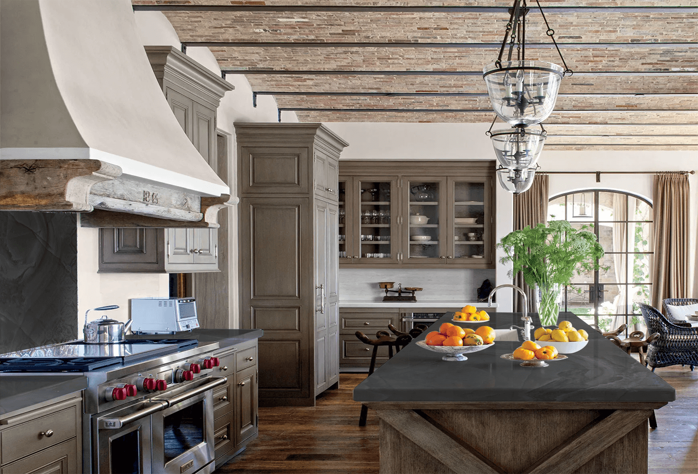 Normandy Styled Kitchens With a Contrasting Black Touch
