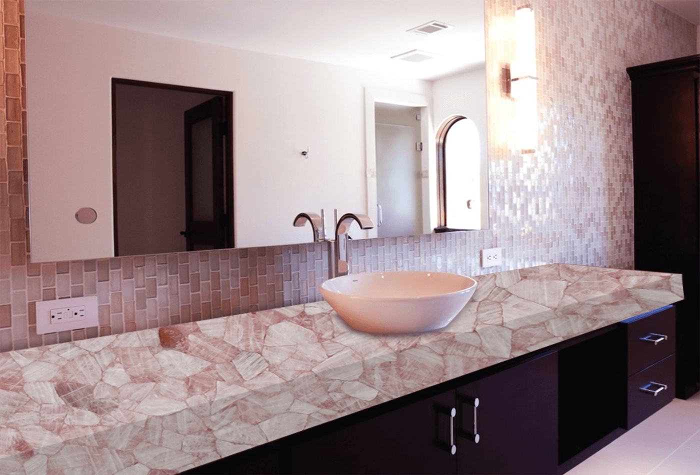 Pink Bathroom and Vanity Design Ideas for a Shattering Look