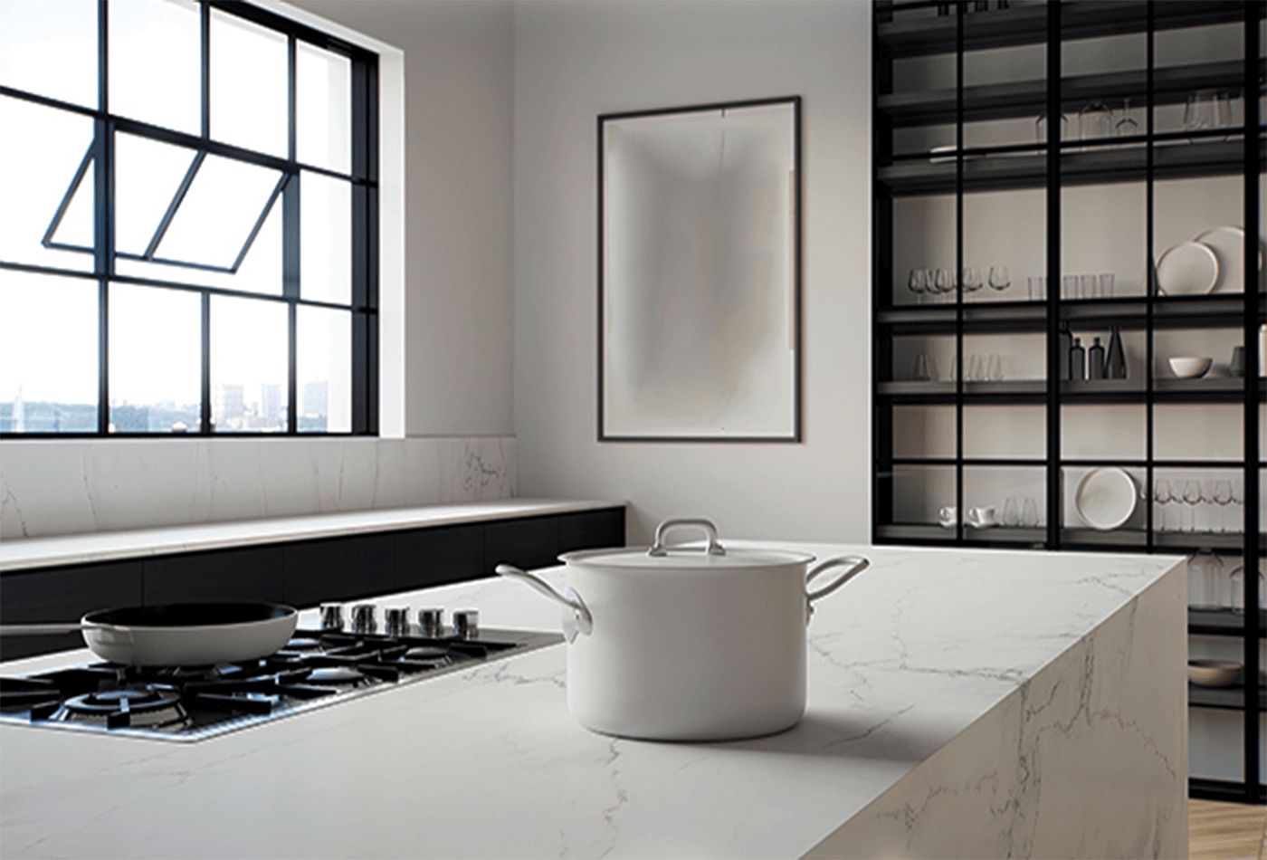 Porcelain Counters Design Adaptability