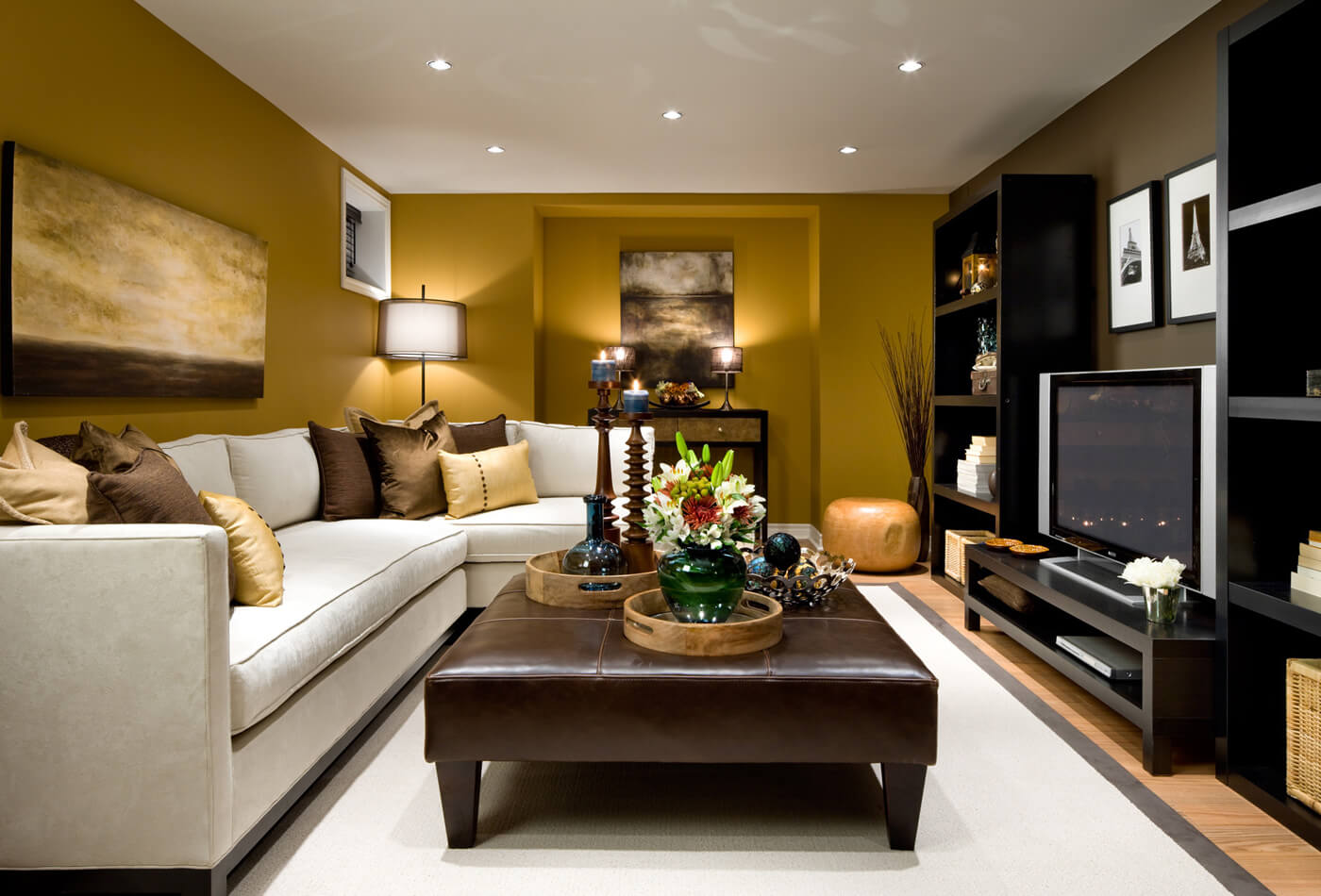 Start Designing Your Small Living Room With a Tv