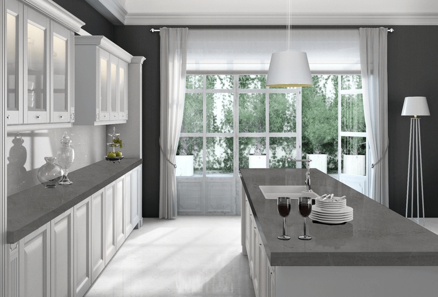 Top Points in the Popularity of Porcelain Countertops