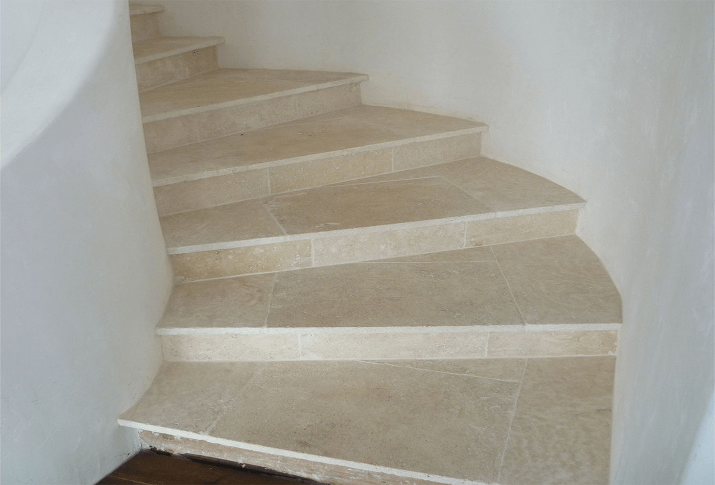 Travertine Stone Stairs