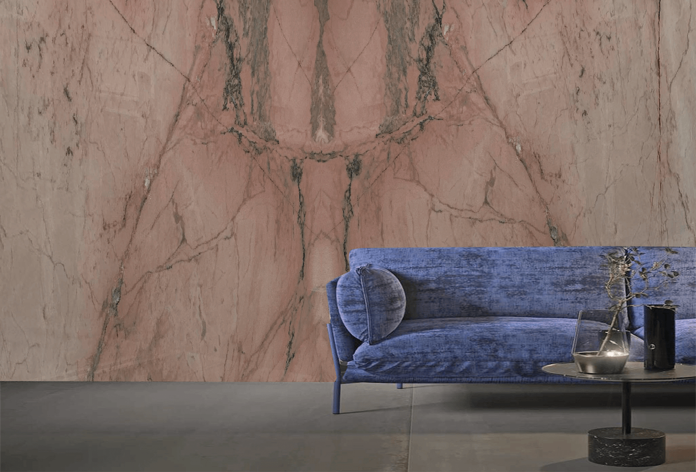 Try Styling your Interior Wall with Pink Marble