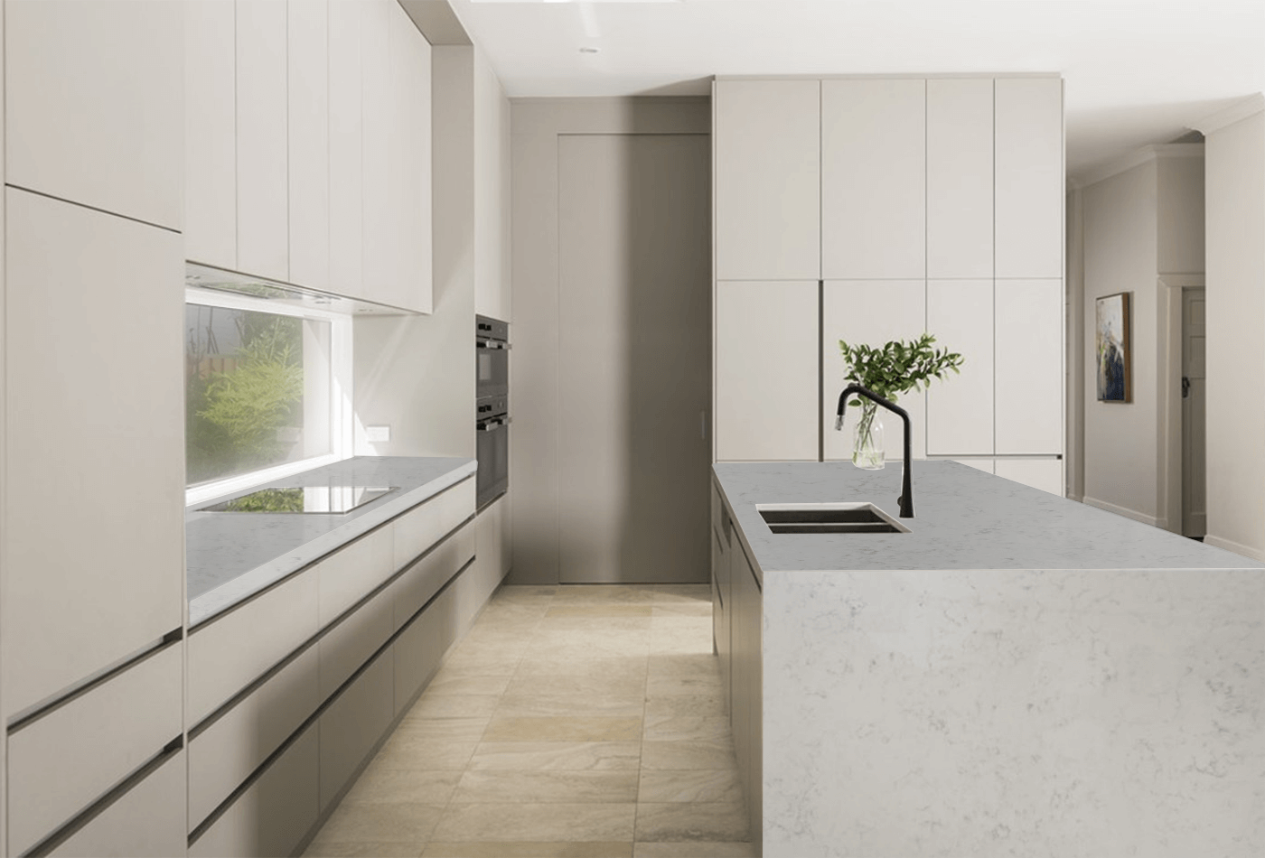 Try styling your Carrera Extra Quartz Leftovers for your Kitchen