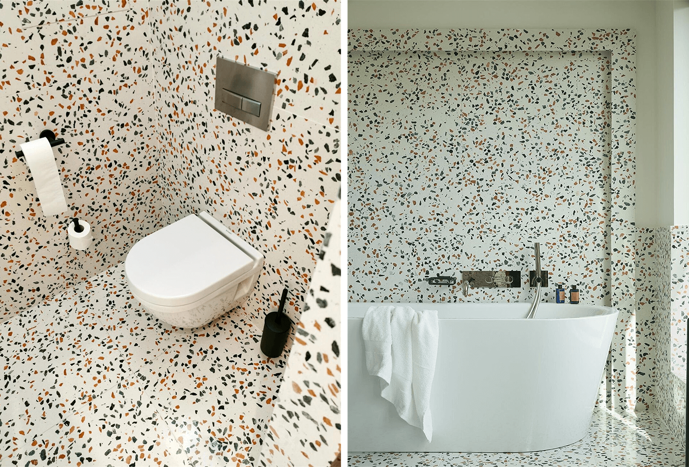Tweaking Modern Terrazzo Bathroom