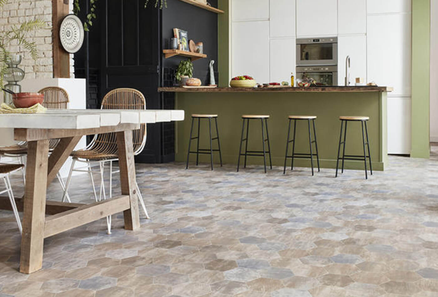 Update Your Kitchen Floor With Tiles