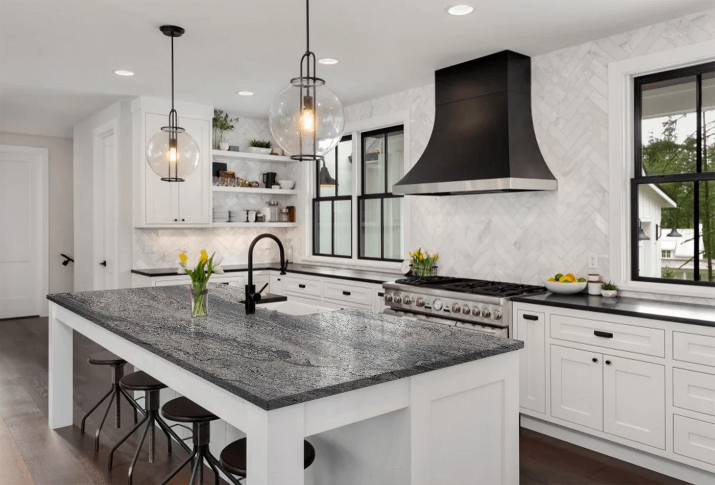 Usage of Bianco Granite leftovers for your kitchen