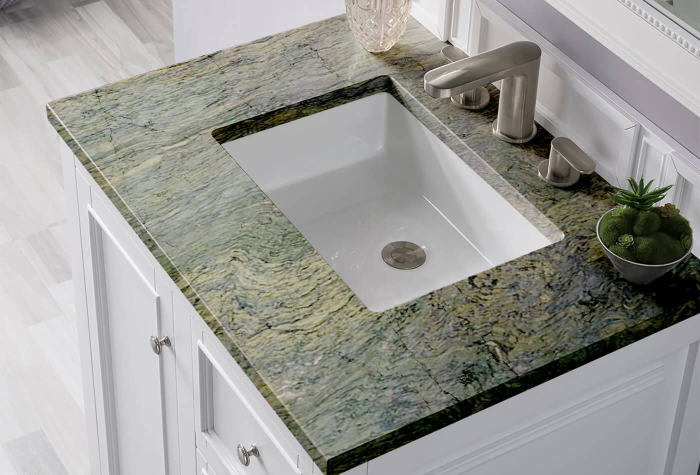 Use Green Marble For Best Interior Designs