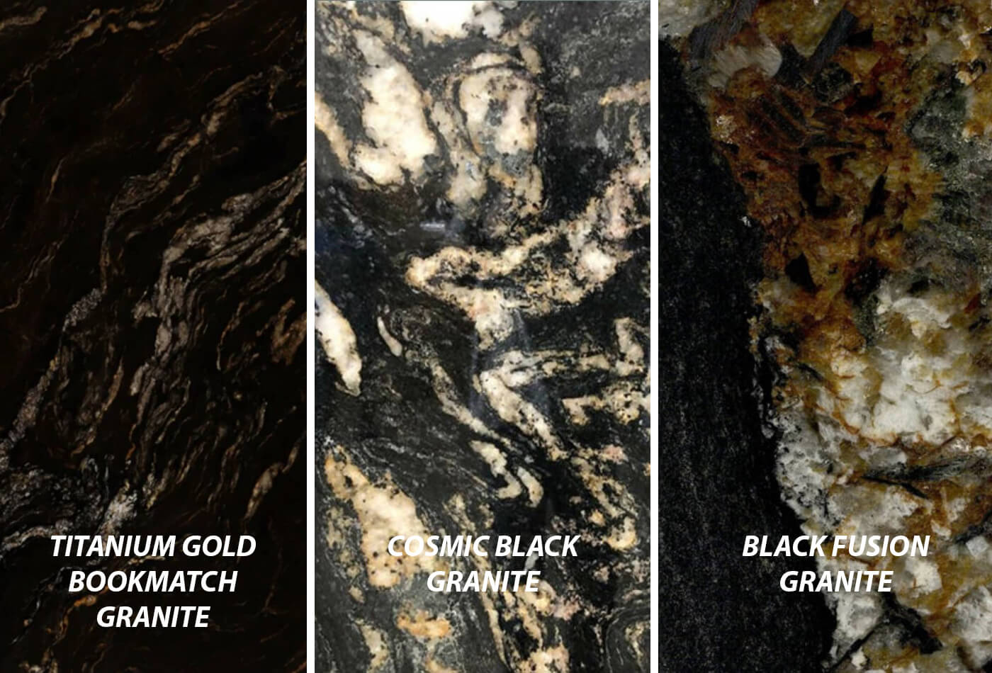 Varieties Of Gold Granite