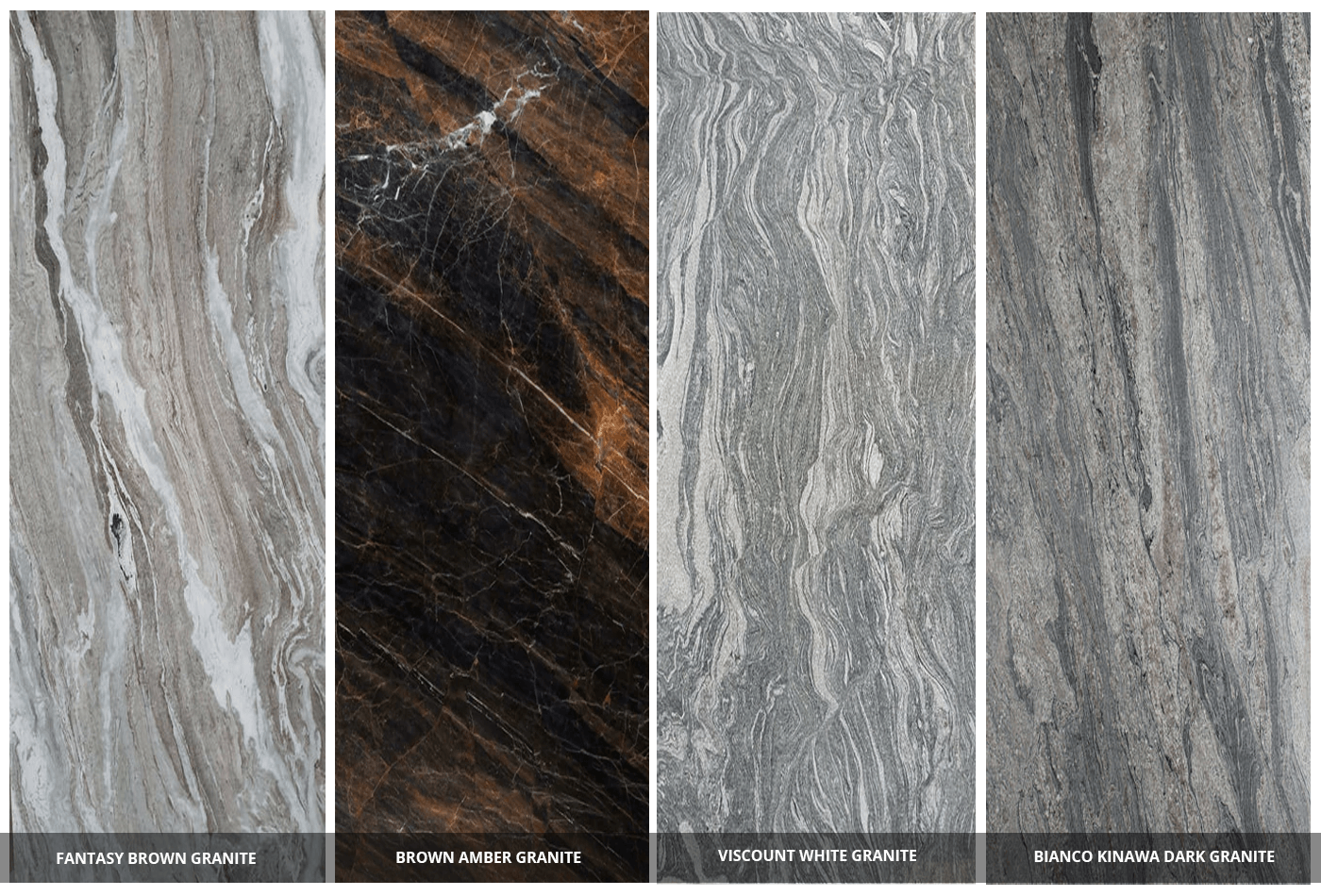 Wavy Patterned Stones for Contemporary Kitchens & Bathroom Countertops