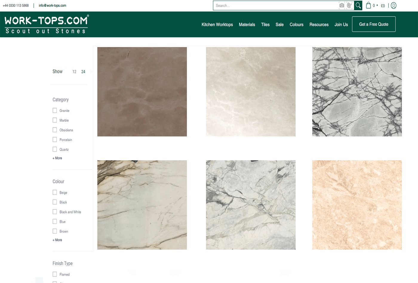 Which Light Marble Suits Your Preference