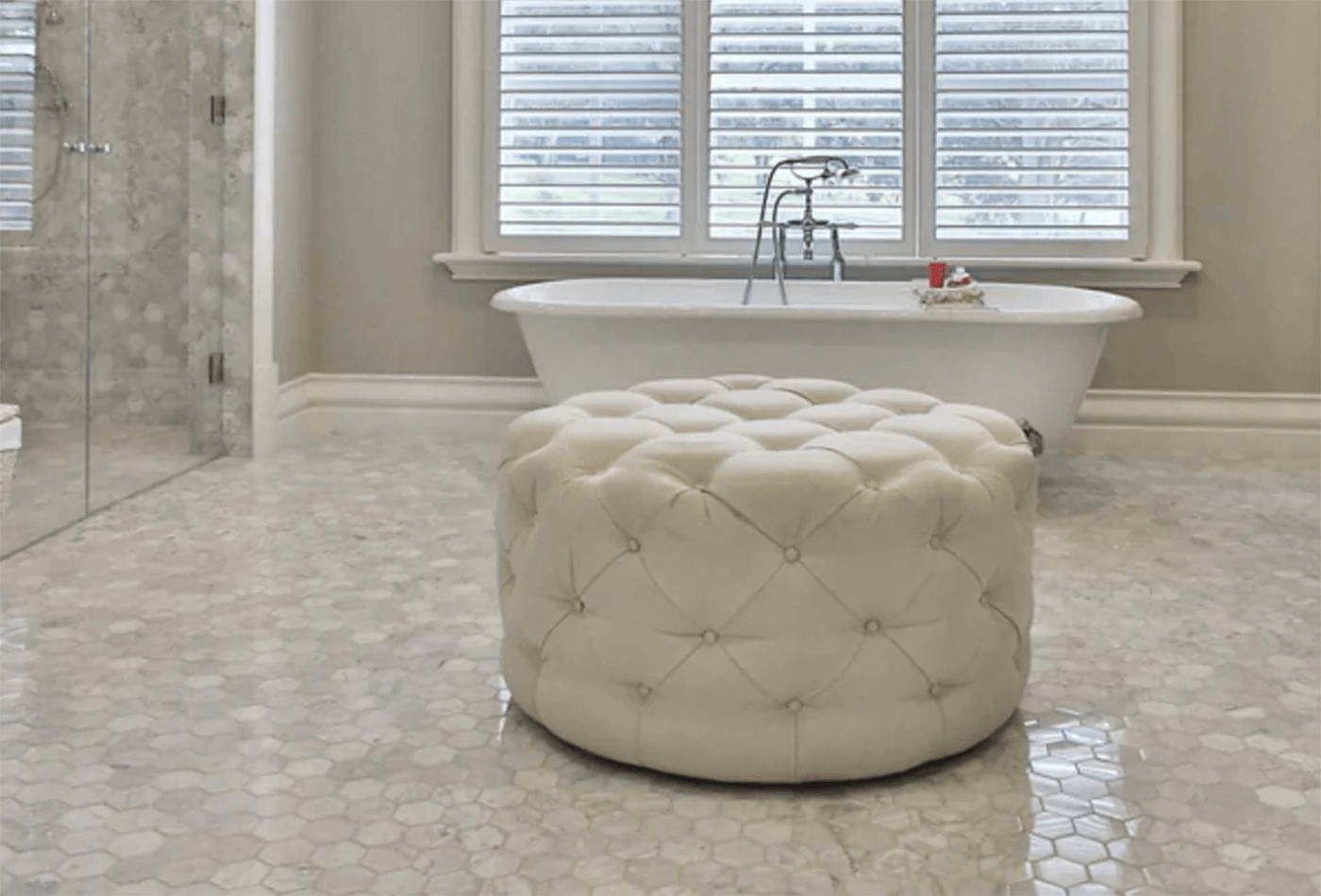 White Tile for Bathrooms