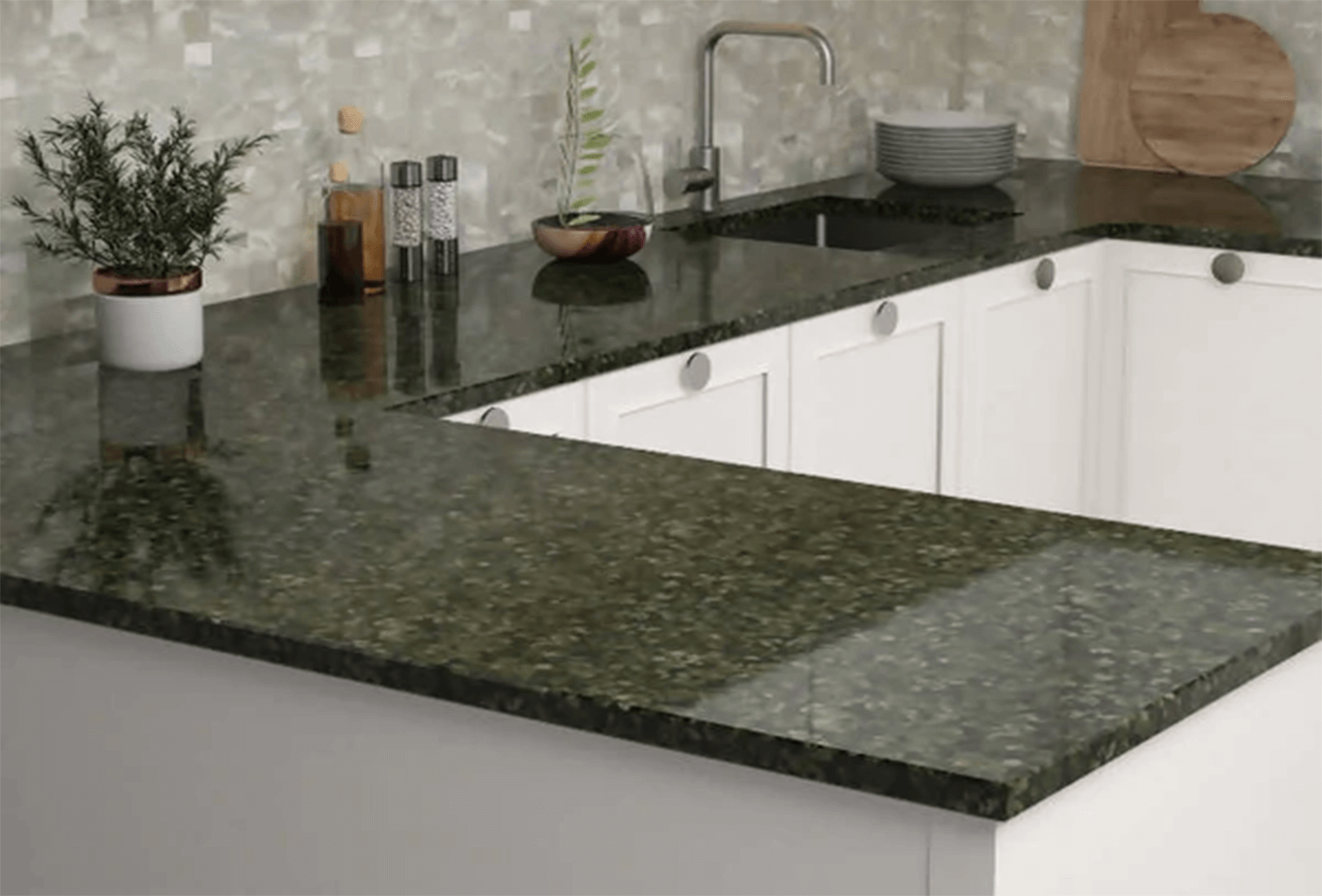 baltic green kitchen granite