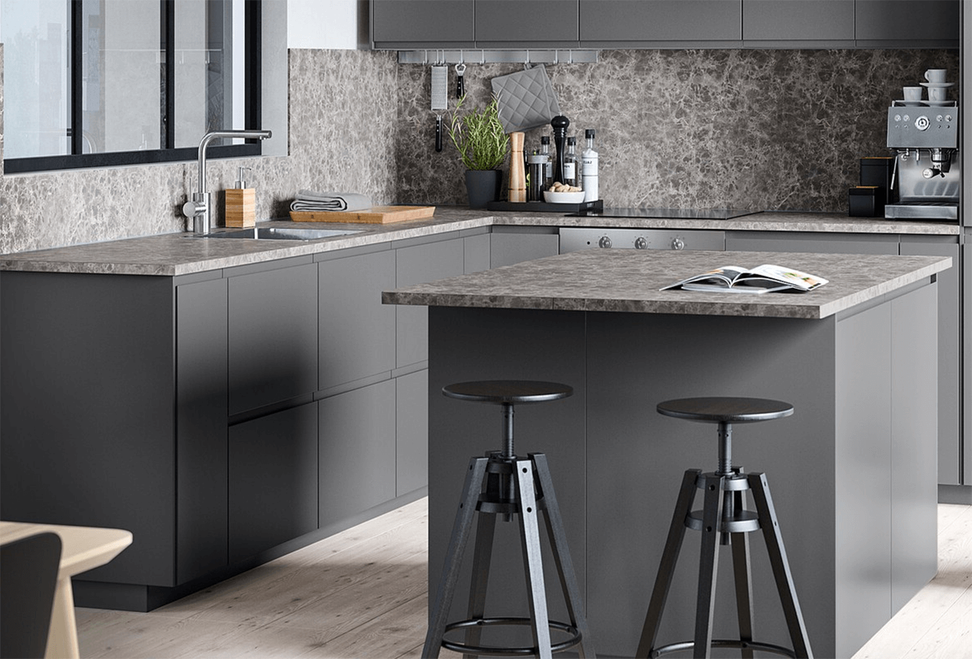 Why Do You Choose Grey Worktops