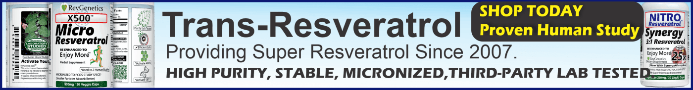 RevGenetics Trans-Resveratrol