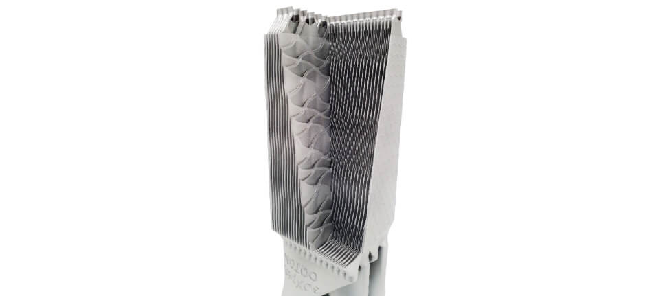 Heat exchanger made in 3DXpert