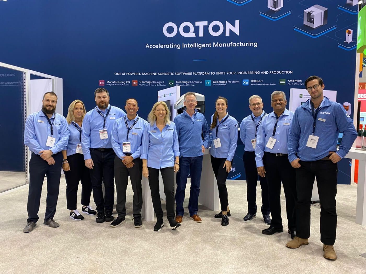 Oqton at IMTS, in the US