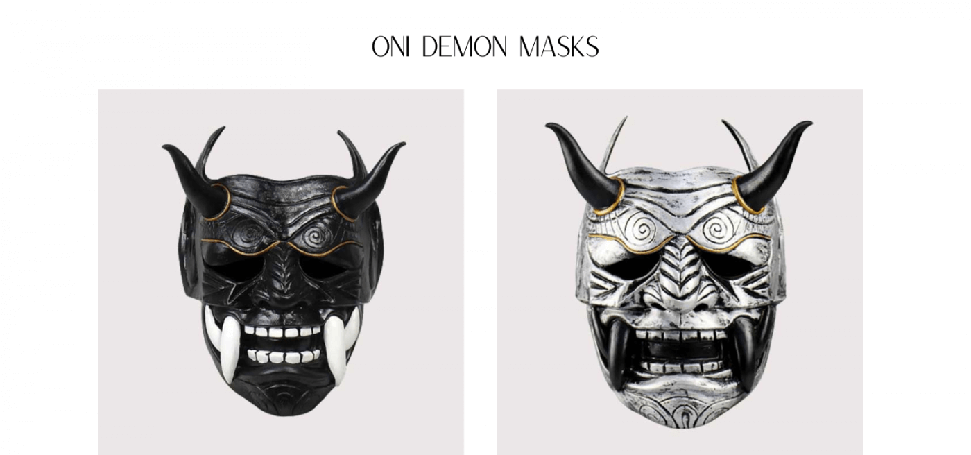 The Japanese Oni Mask & Its Meaning - Eiyo Kimono