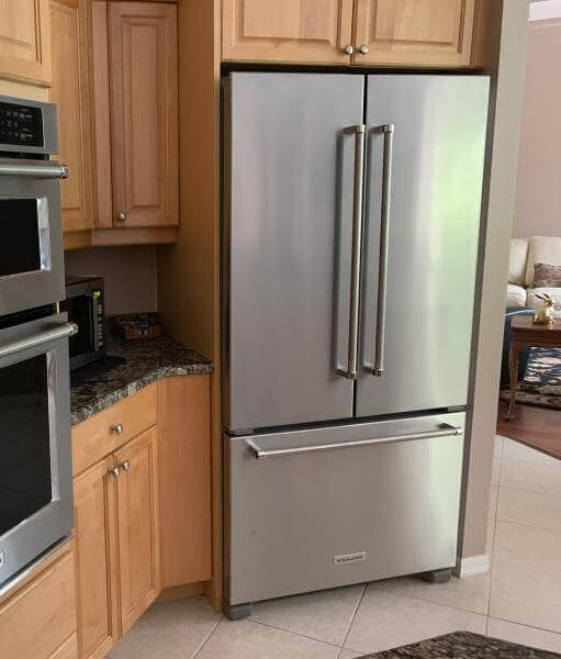 Refrigerator Cabinet Surround How To