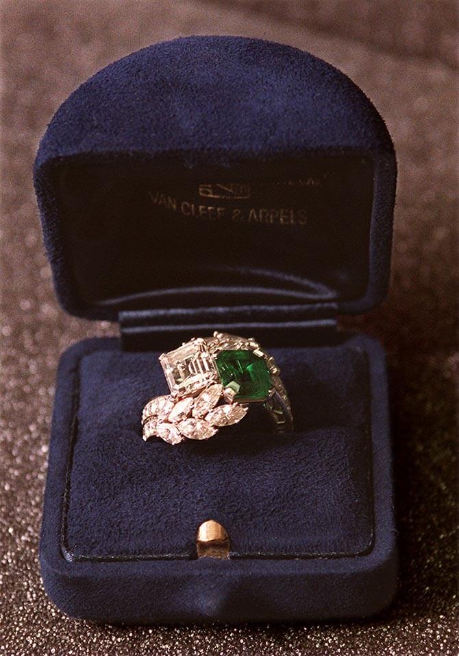 Jackie Kennedy Toi et Moi Ring Engagement Ring