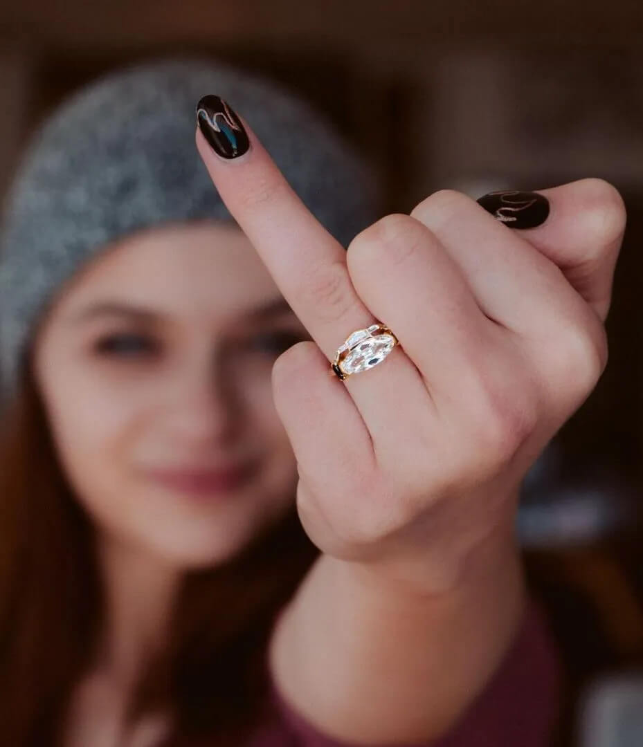 Joey King's Non-Traditional Engagement Rings