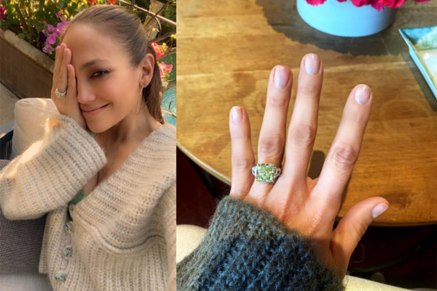 Jennifer Lopez's Non-Traditional Engagement Ring