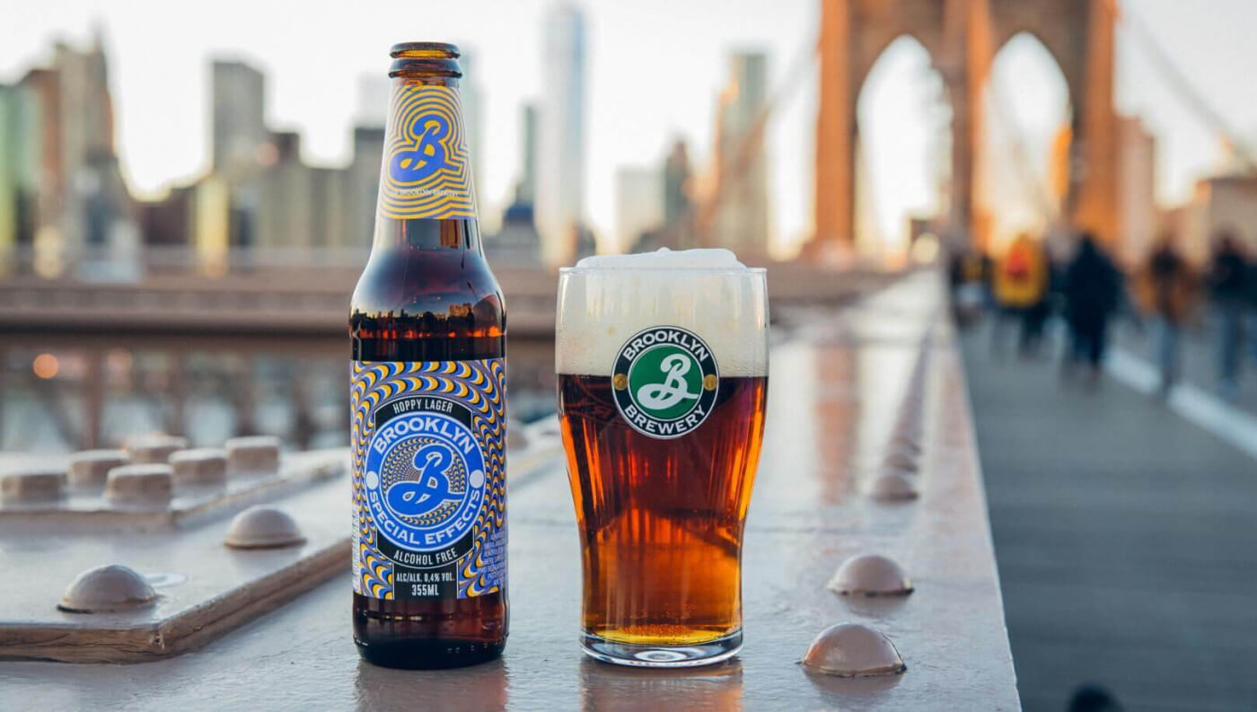 brooklyn brewery special effects non alcoholic hoppy amber lager