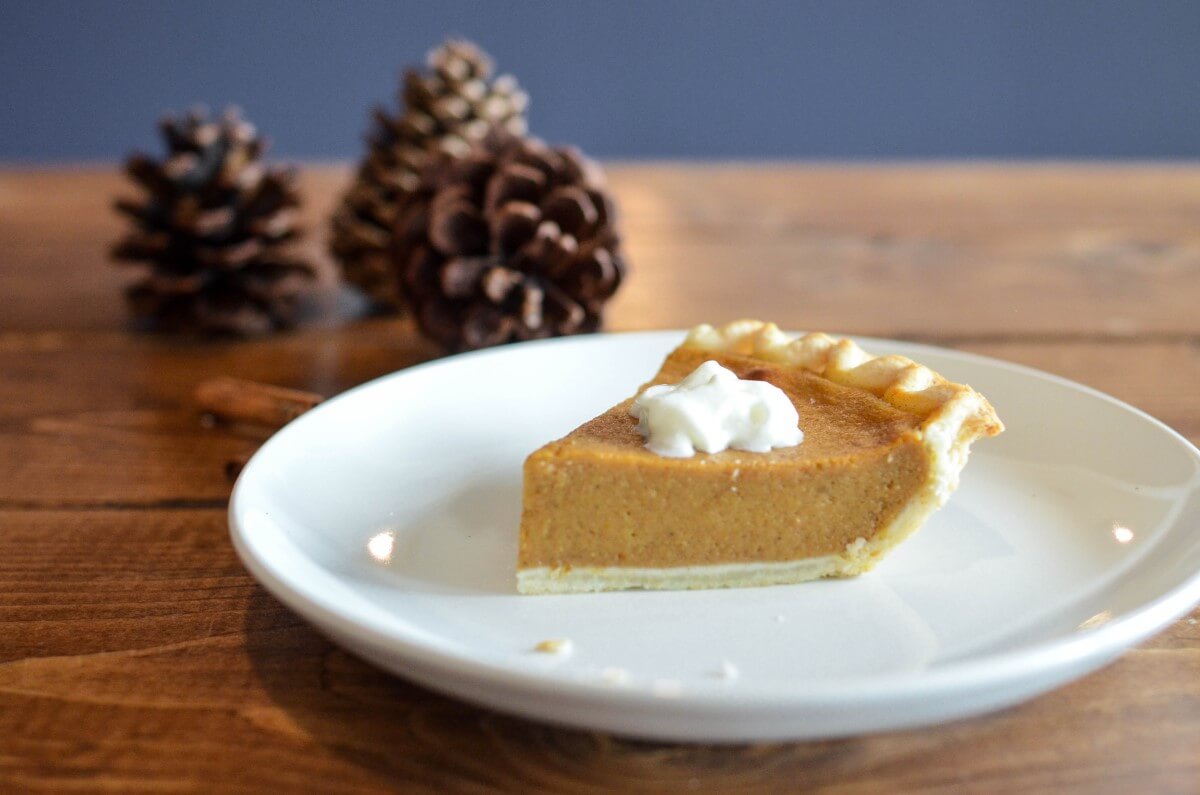 pumpkin pie for thanksgiving
