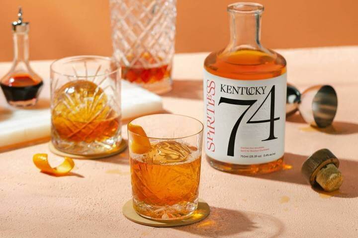 kentucky 74 non alcoholic whiskey