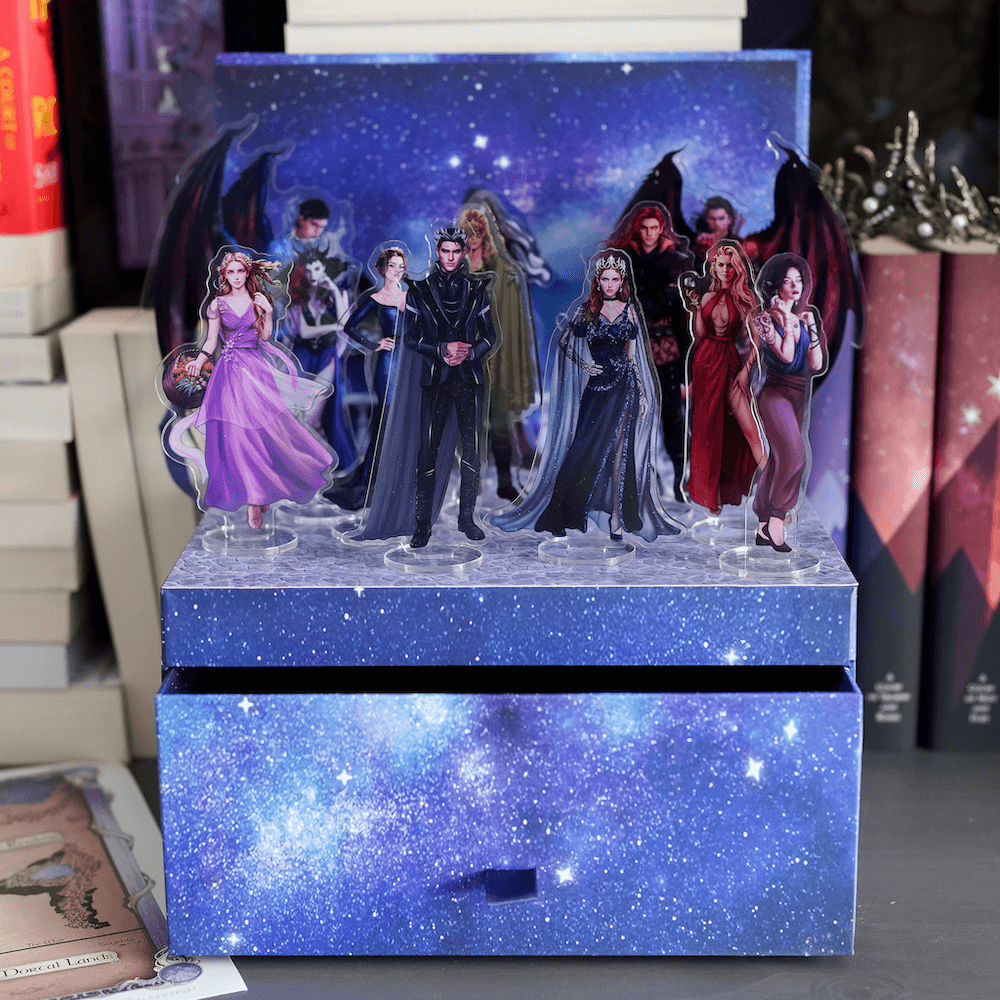 ACOTAR Acrylic Standees Countdown Sold by LitJoy Crate