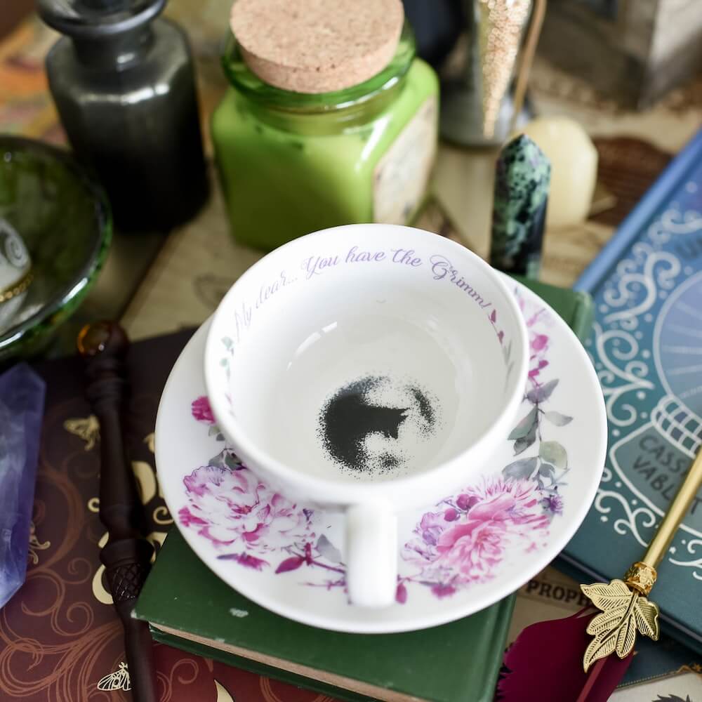 Grimm Teacup and Saucer sold by LitJoy Crate
