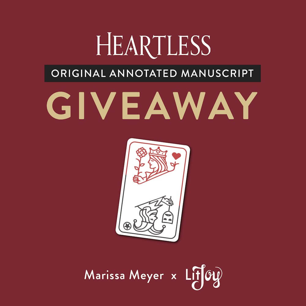 Heartless Giveaway - Original Annotated Manuscript Giveaway
