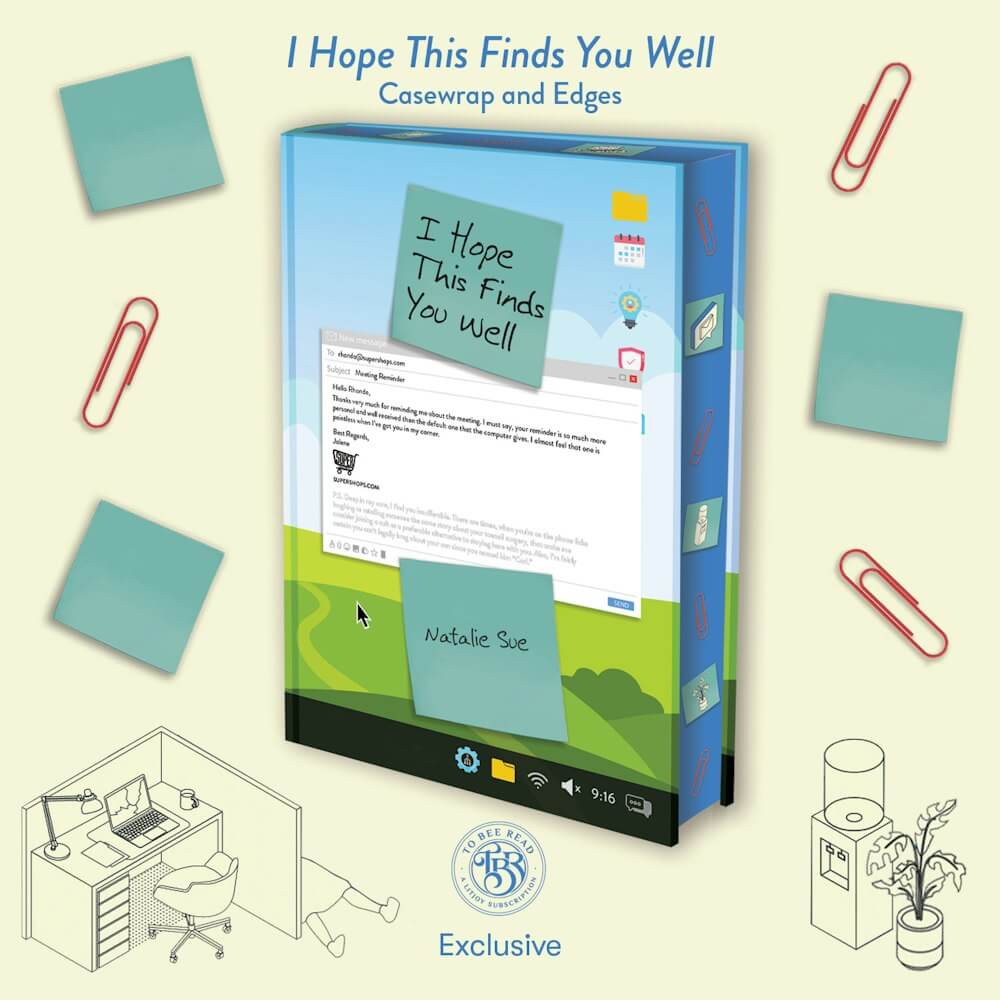 Casewrap of LitJoy's Special Edition of I Hope This Finds You Well by Natalie Sue
