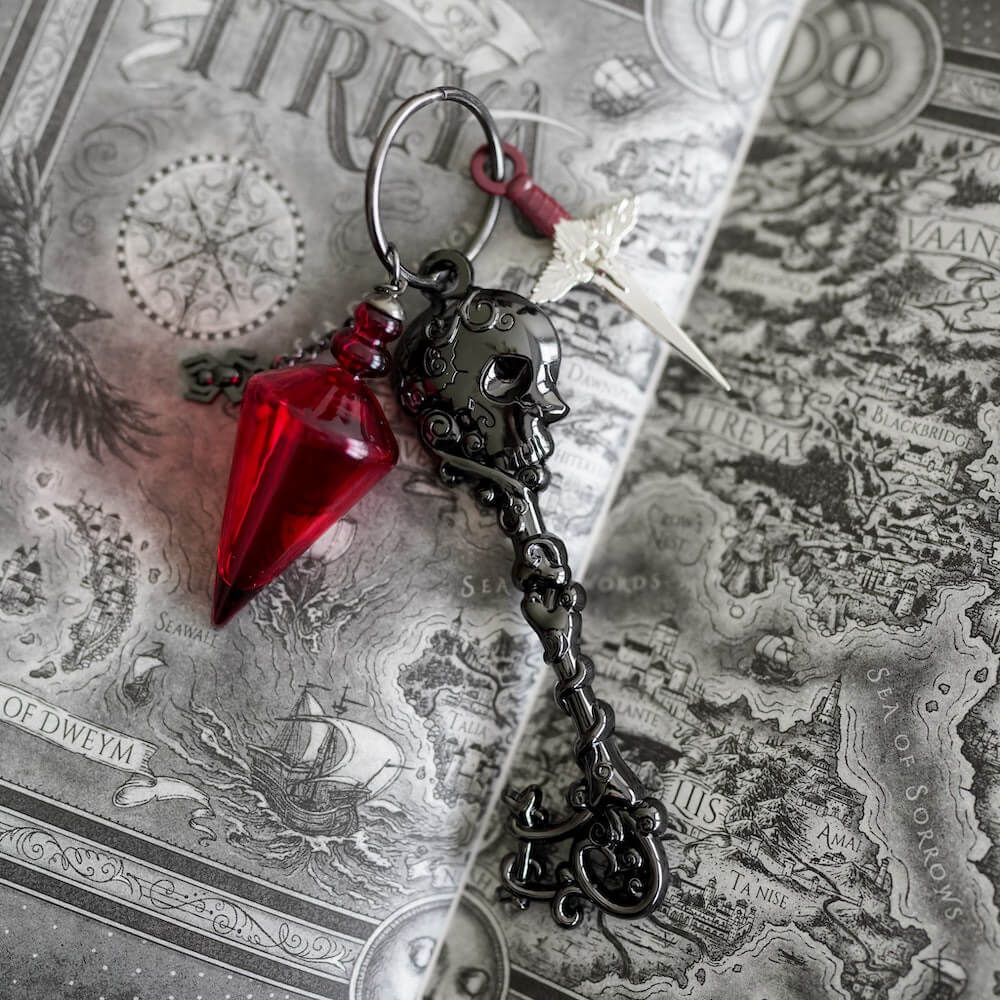 Nevernight Red Church Key sold by LitJoy Crate