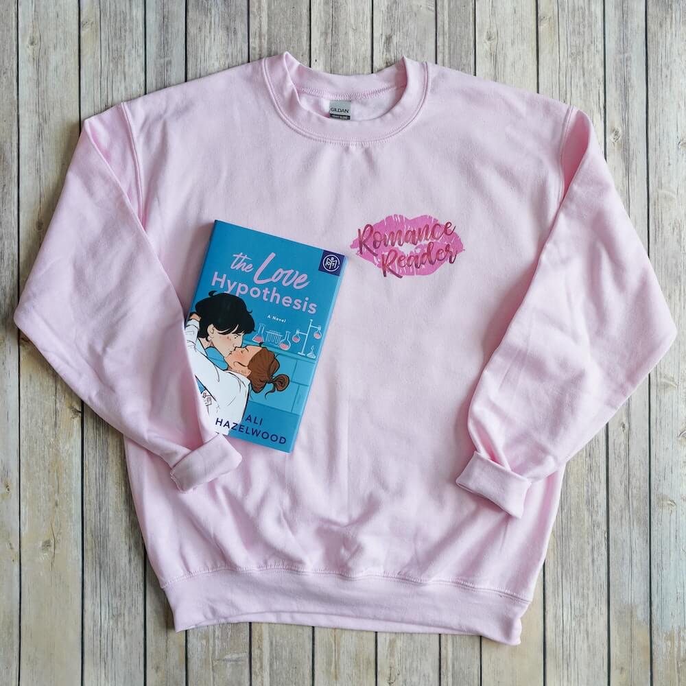 Lunacorn Exclusive Romance Reader Sweatshirt sold by LitJoy Crate